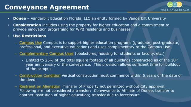 Vanderbilt University plans billion dollar campus in West Palm Beach