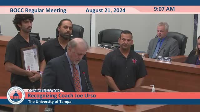 Coach Erso honored for historic national championship victory