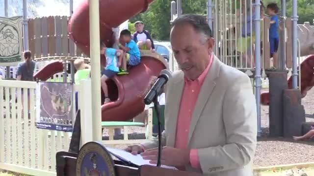 New playground opens to community excitement
