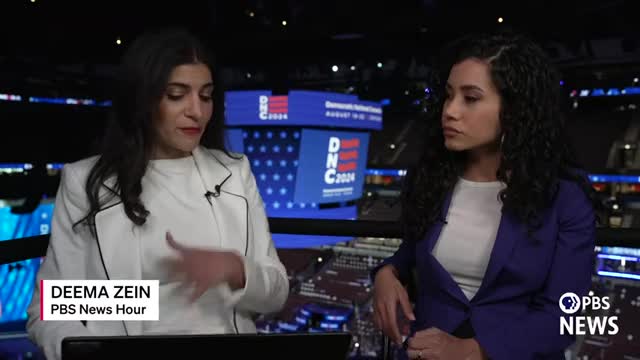 Protesters demand Palestinian voices at DNC sit-in