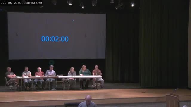 Public hearing sparks heated debate on energy future