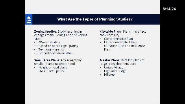 Zoning Studies Spark Debate on City Planning Priorities