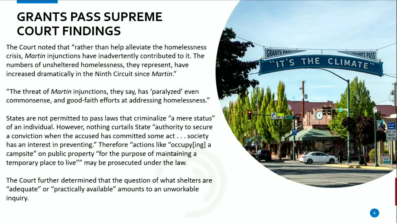 Supreme Court ruling empowers local solutions for homelessness