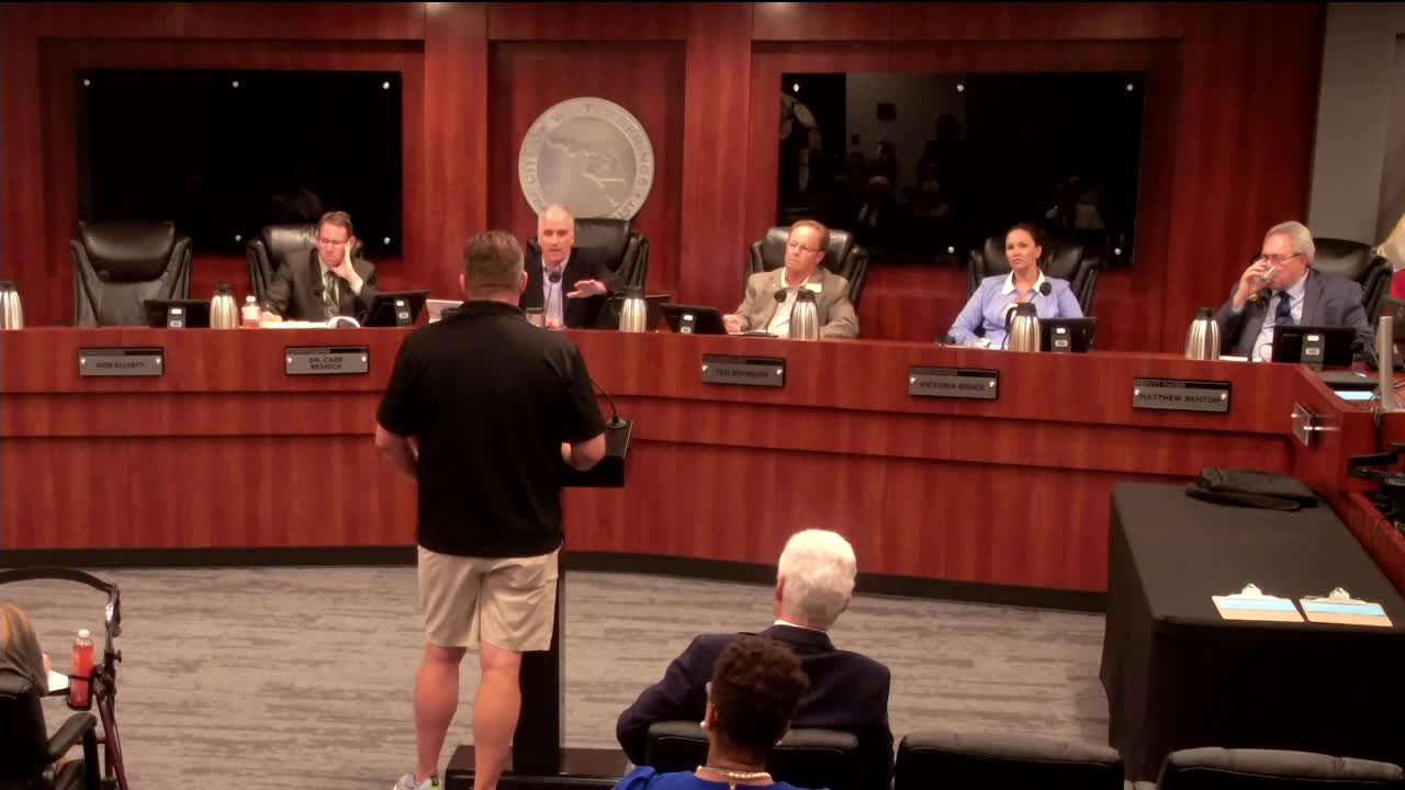 Mayor urges calm as public input sparks heated debate