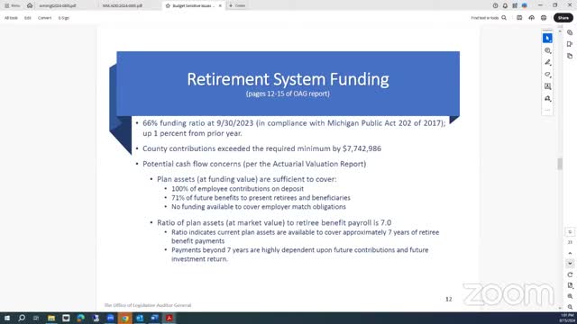 Wayne County faces mounting retiree liability crisis