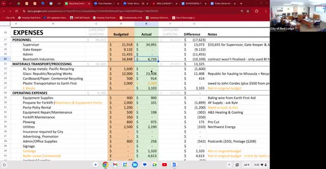 Budget Surplus Sparks Debate Over Recycling Costs