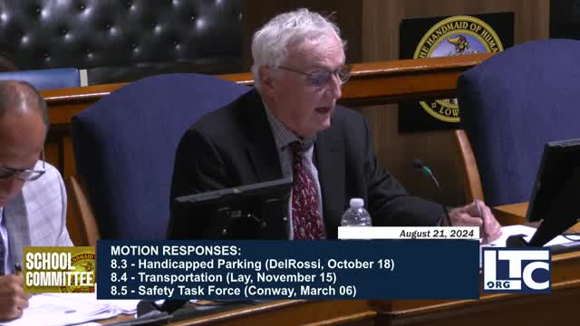 School Committee Debates Urgent Safety Audit Proposal