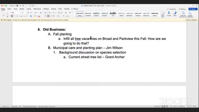City plans ambitious fall tree planting initiative