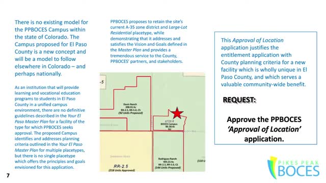 El Paso County plans groundbreaking vocational school campus