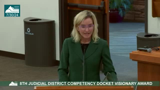 Judge Blanco honored for groundbreaking community justice efforts