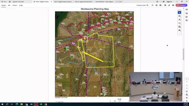 Commissioners weigh controversial variance for industrial land expansion