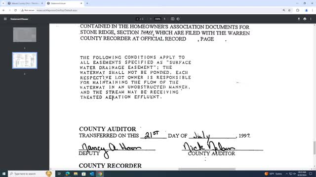 Residents clash over water flow dispute with township officials