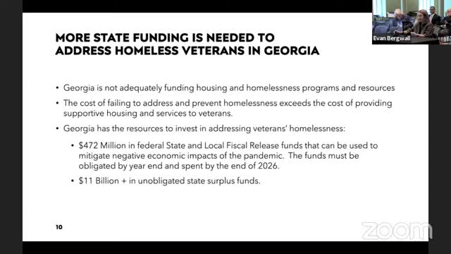 Georgia faces homelessness crisis amid funding shortfalls