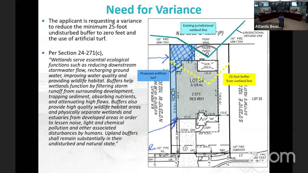 Residents clash over backyard turf replacement proposal