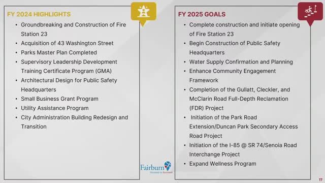 City launches ambitious projects to enhance public safety and wellness