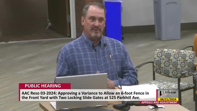 Controversy Erupts Over Unique Fence Variance Request