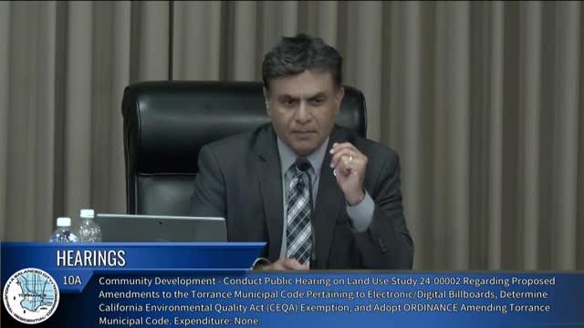 City Council Debates Controversial Electronic Billboard Ordinance