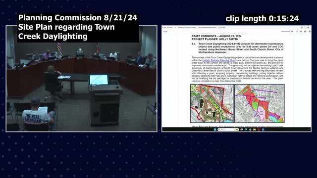 City unveils ambitious plan for creek daylighting project