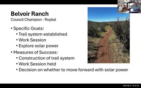 Councilman outlines ambitious plans for Belvoir ranch development