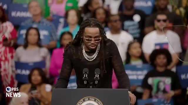 Harris inspires with vision for a united America
