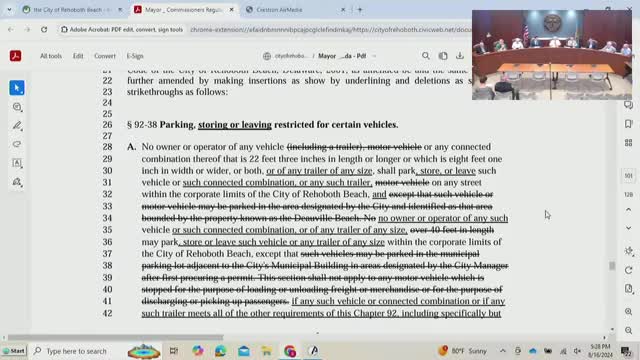 City grapples with contentious trailer parking debate