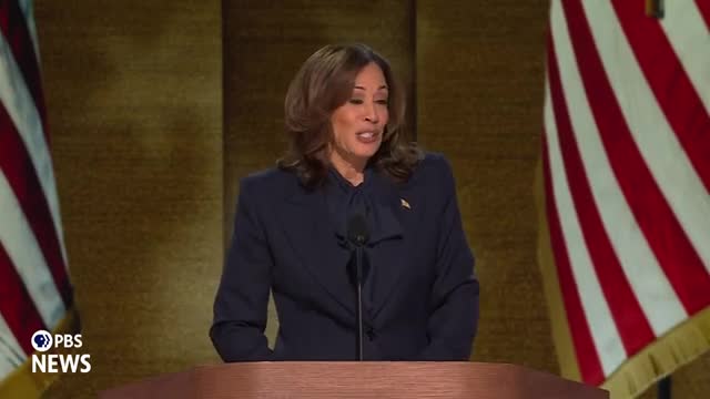 Kamala Harris accepts presidential nomination with powerful message