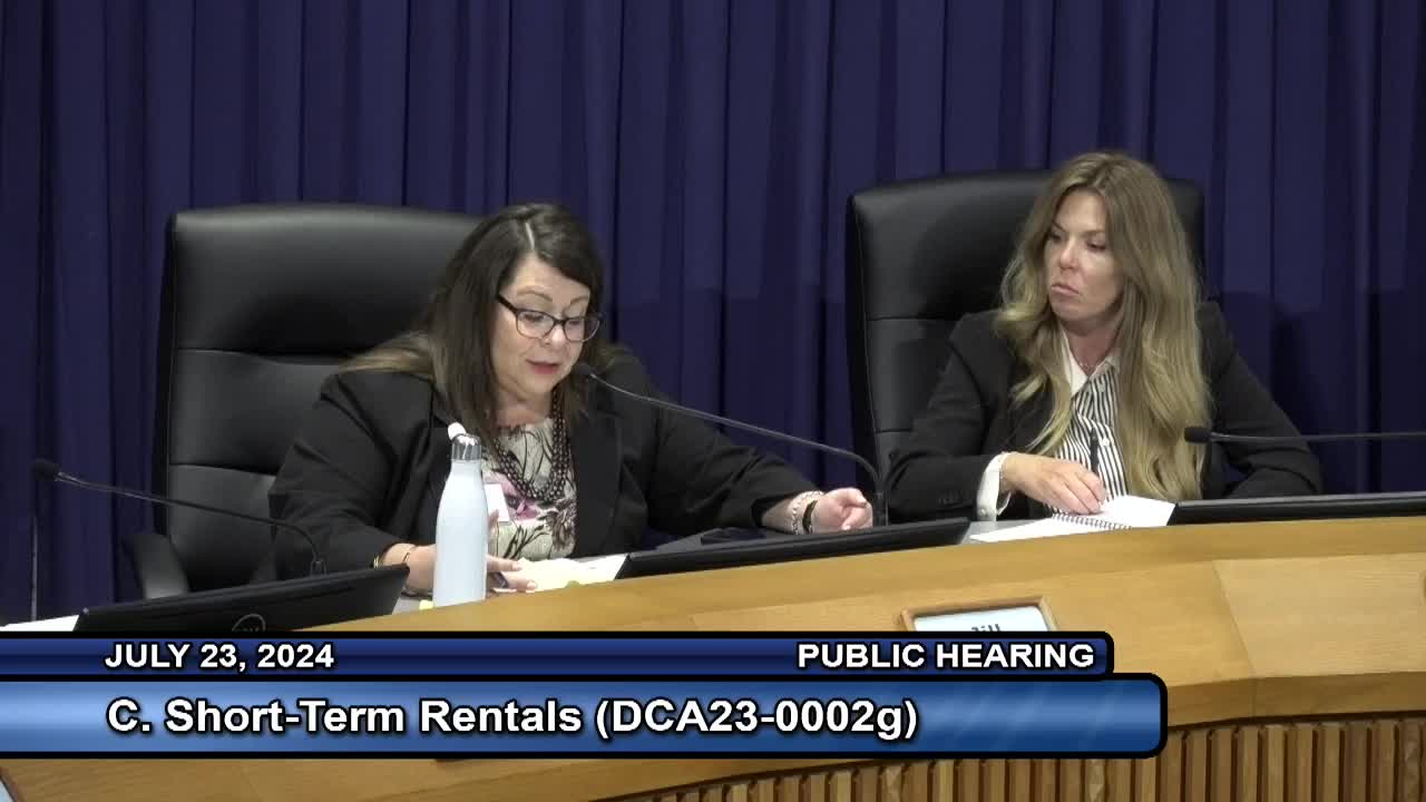 City Council Debates Short Term Rental Regulations Amid Controversy