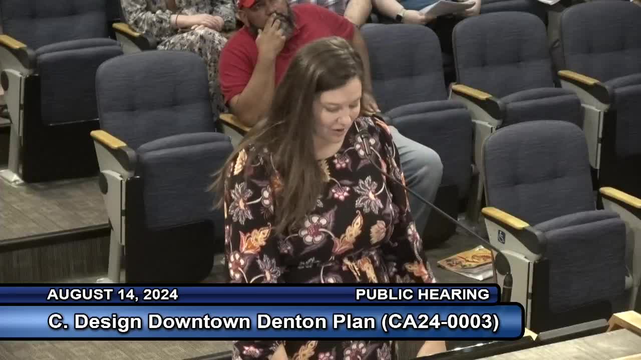 Denton reveals ambitious plan to transform downtown area
