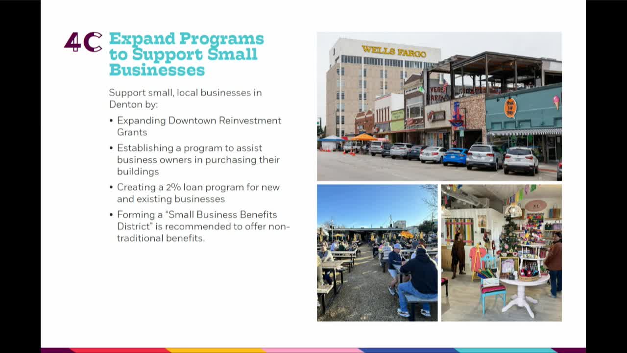 Denton plans ambitious overhaul for vibrant downtown experience