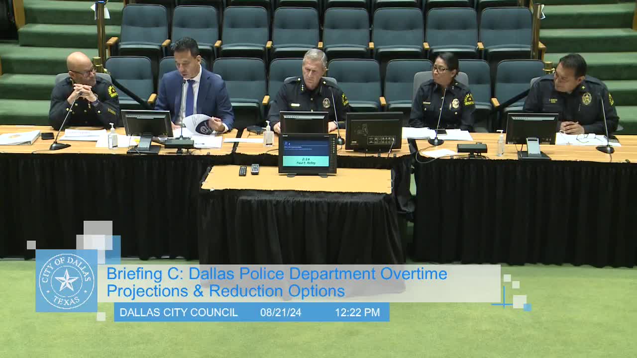 Police overtime challenges spark urgent community discussion