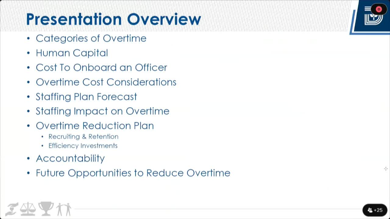 Police Department Unveils Strategies to Slash Overtime Costs