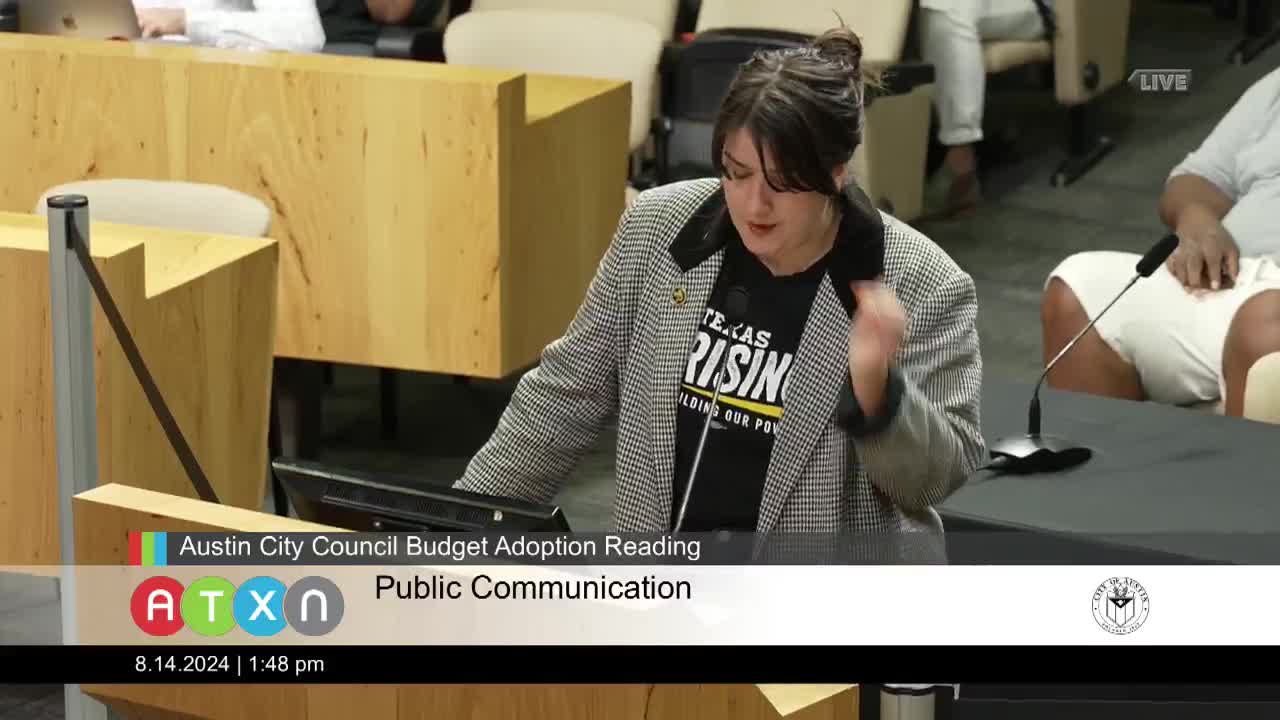 Budget debate sparks call for rethinking public safety