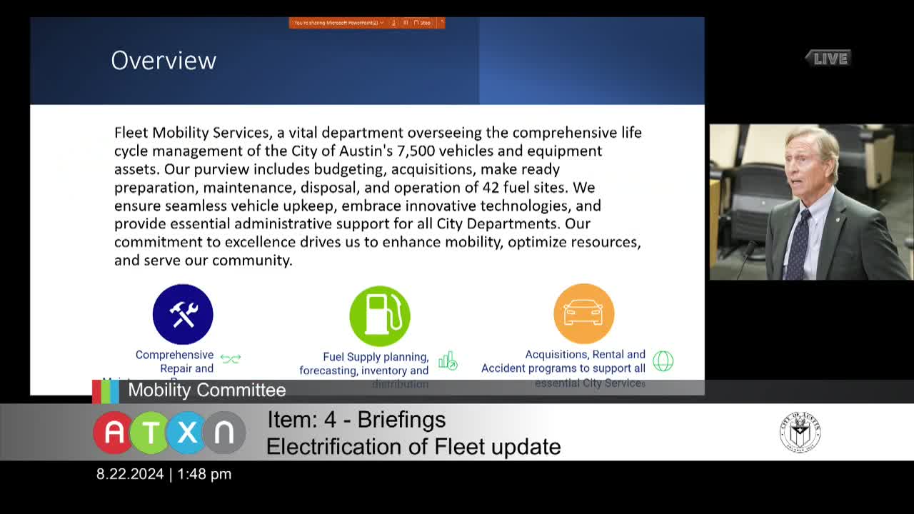 Austin launches ambitious electric vehicle fleet transformation