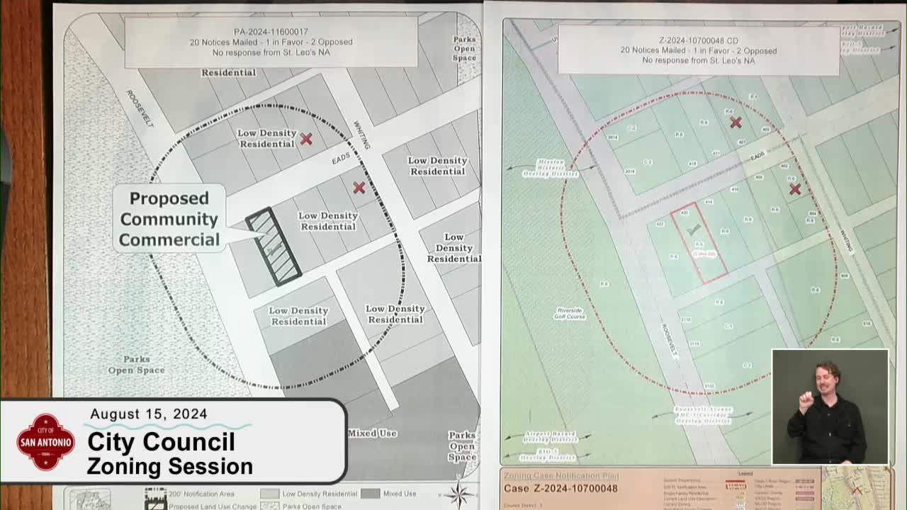 Planning commission greenlights historic warehouse zoning change