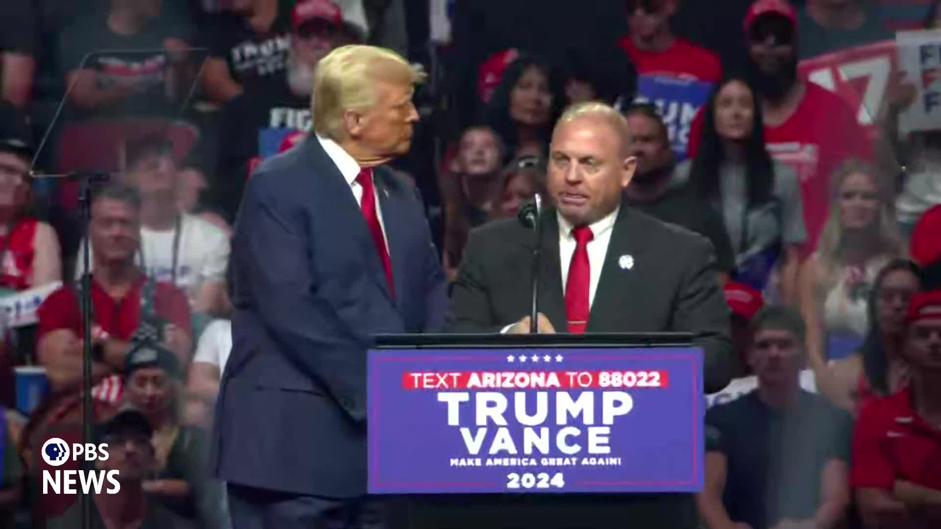 Trump vows to secure borders and restore American greatness