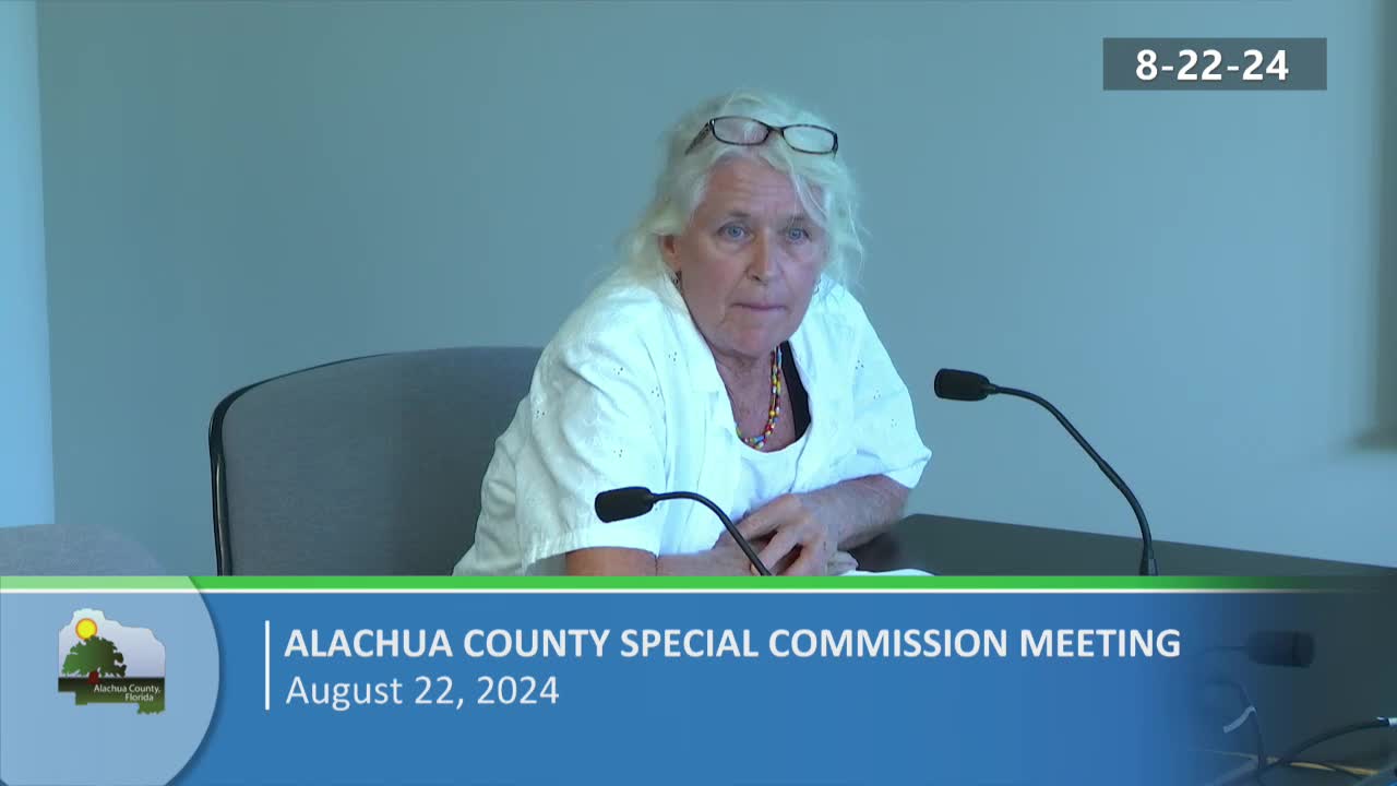 Commissioners clash over transparency in property discussions