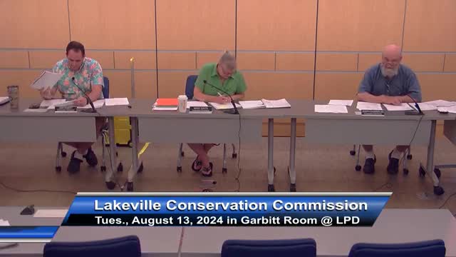 Lakeville Conservation Commission to review controversial parking lot project