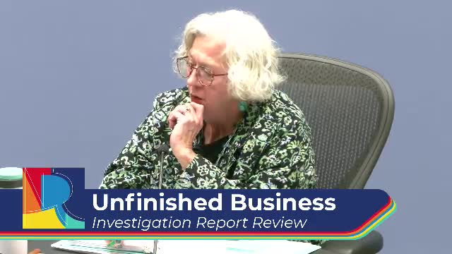 Board Meeting Sparks Controversy Over Investigation Procedures