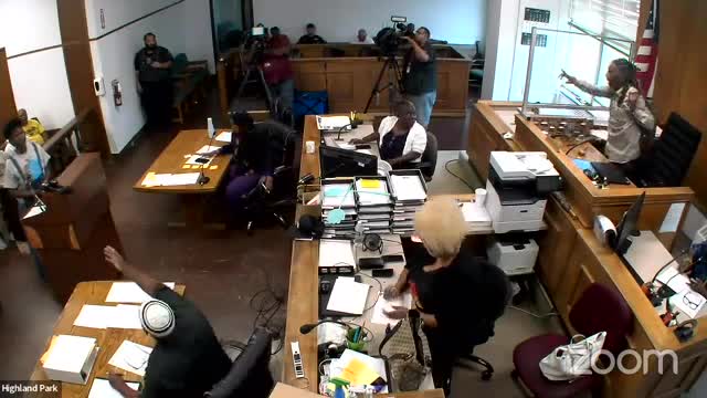 City council meeting descends into chaos and confusion