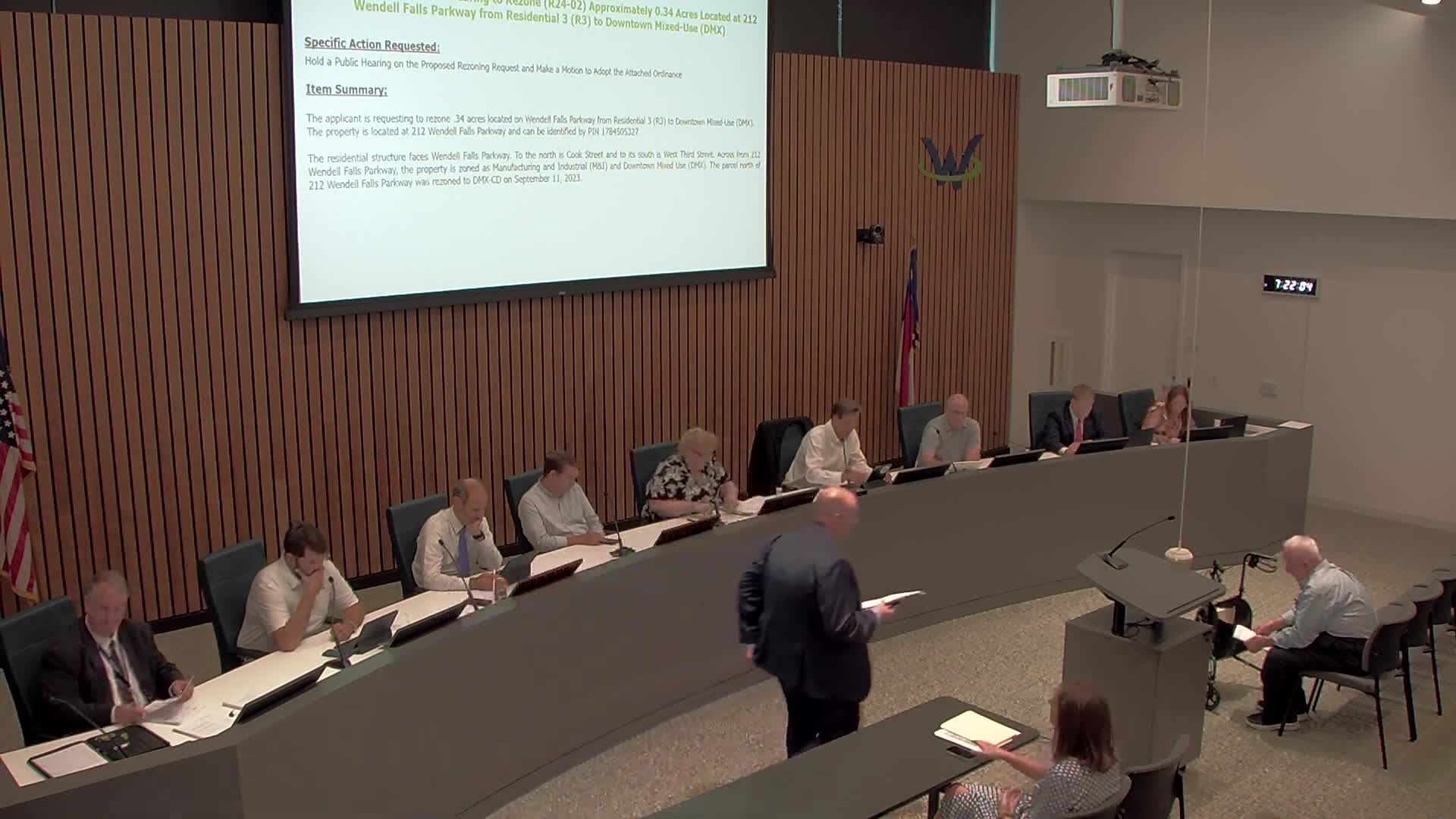Public hearing sparks debate over downtown rezoning proposal