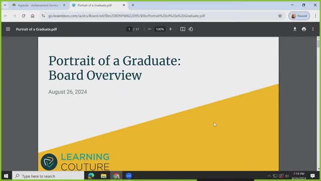 Superintendent outlines transformative vision for future-ready graduates