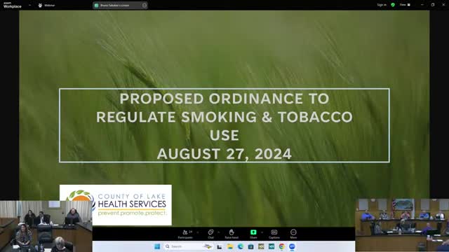 Lake County tackles tobacco waste with new smoking ban