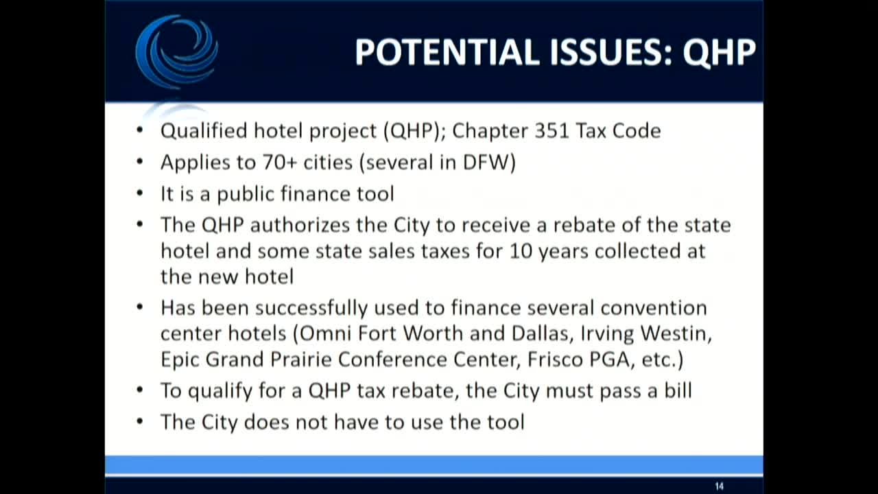 City Leaders Push for New Hotel Legislation Amid Economic Challenges