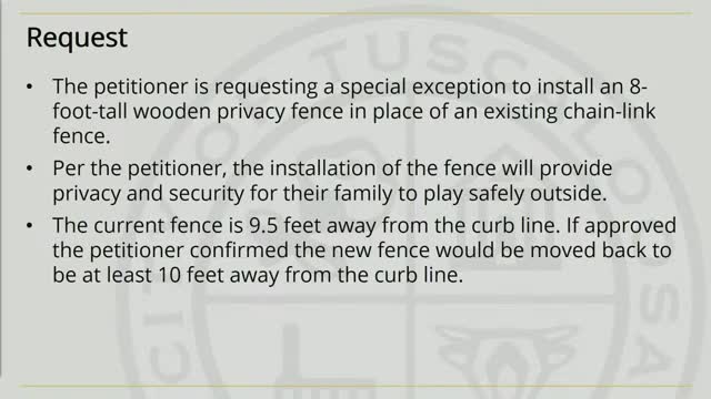 Neighbors Clash Over Proposed Eight Foot Privacy Fence