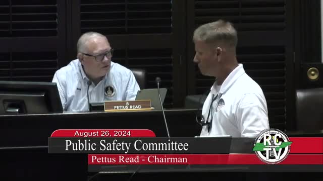 Public safety meeting sparks debate over hazmat grant approval