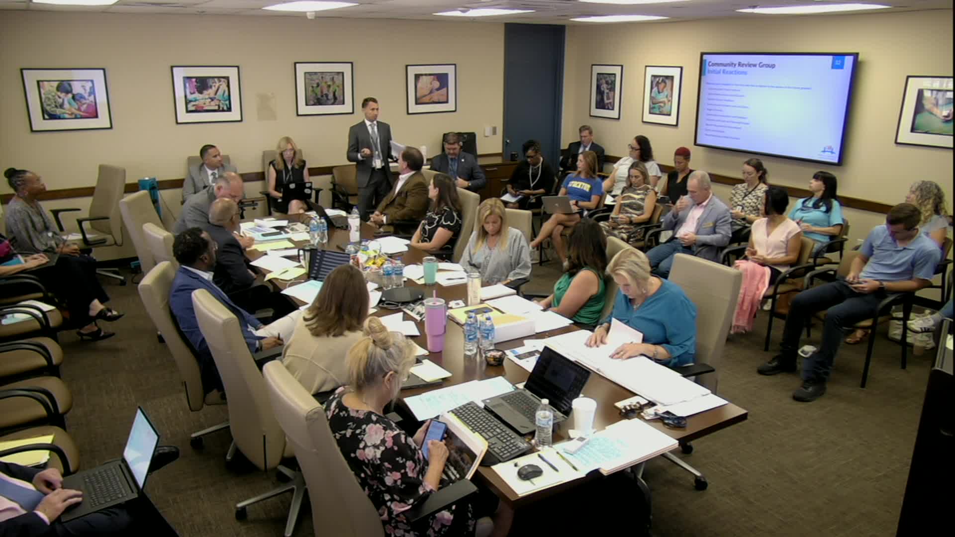 Community debates school funding and equity amid budget crisis