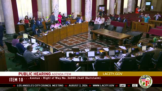 Councilwoman exposes corruption in city infrastructure plans