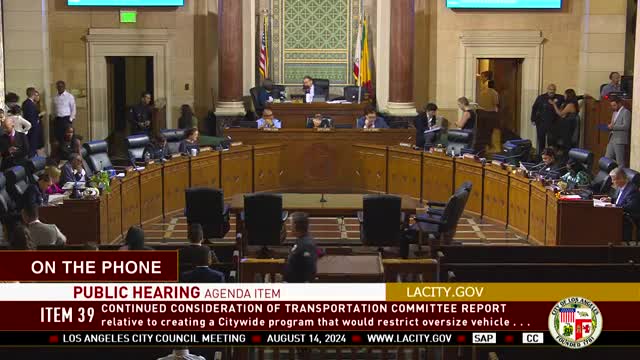 City Council Faces Backlash Over RV Parking Crisis