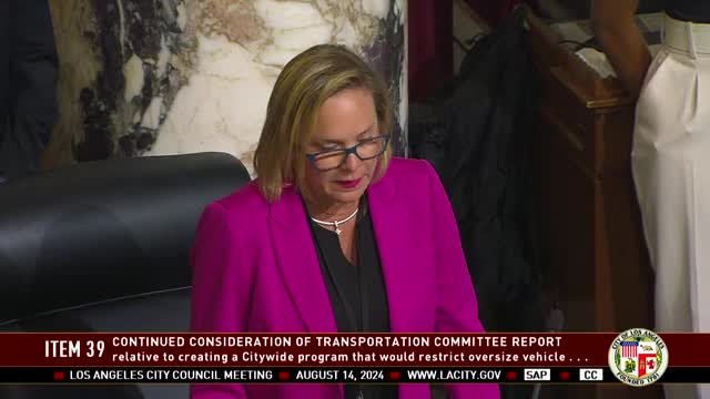 City Council Takes Action Against RV Encampments Crisis
