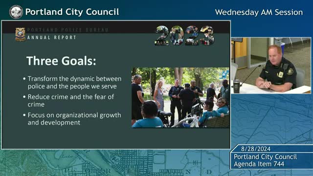 Police Chief outlines aggressive strategy to combat crime